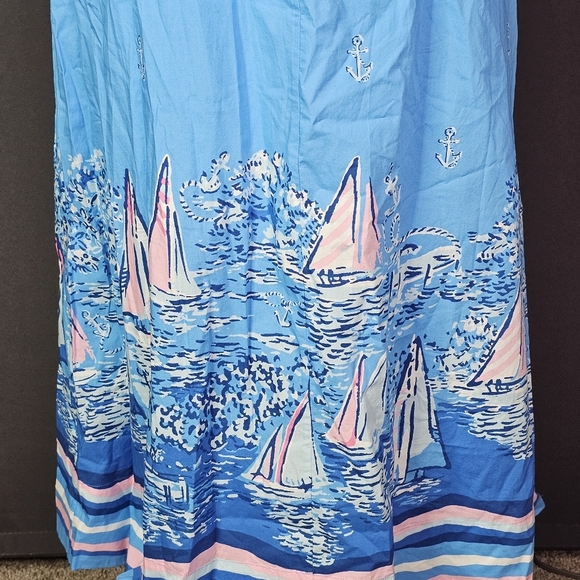 Lilly Pulitzer Charlese Halter Midi Dress - Picture 8 of 10